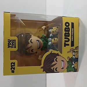 You Tooz Collectible Vinyl Figure, #212, Tubbo, In Orginal Box.